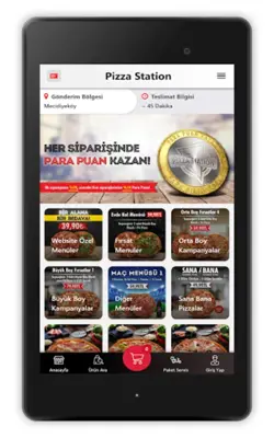 Pizza Station android App screenshot 1